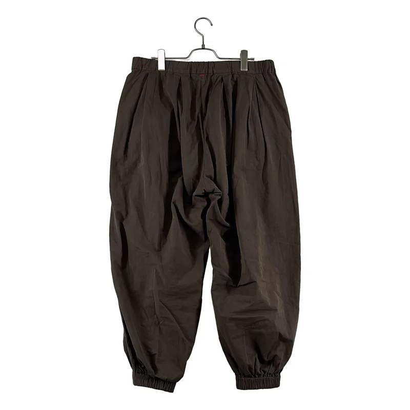 CASEY CASEY / ケーシーケーシー | DEEP PLIS HOMME PANT ペーパーコットン タック ワイド イージーパンツ | L | メンズ