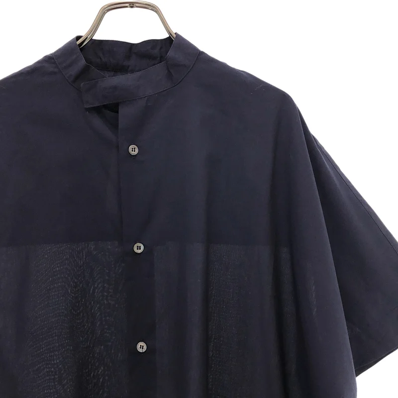 E.TAUTZ / イートウツ | バンドカラー シャツ_半袖 | M | メンズ