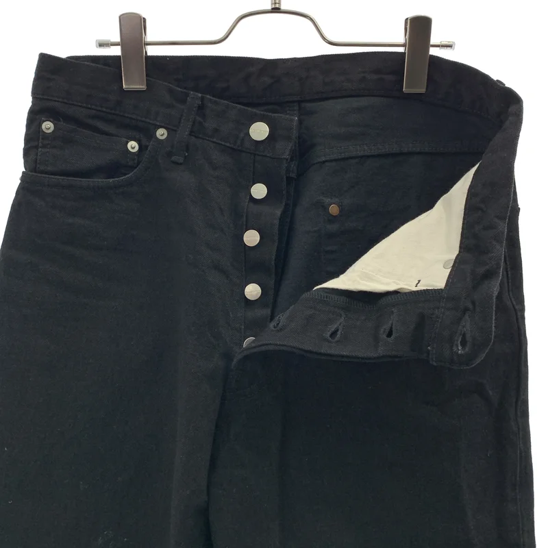 Graphpaper / グラフペーパー | Selvage Denim Five Pocket Wide Straight Pants /  セルビッチ デニムパンツ | 2 | メンズ
