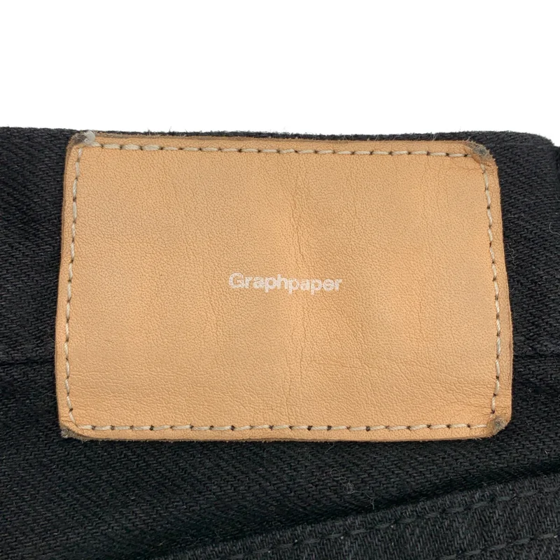 Graphpaper / グラフペーパー | Selvage Denim Five Pocket Wide Straight Pants /  セルビッチ デニムパンツ | 2 | メンズ