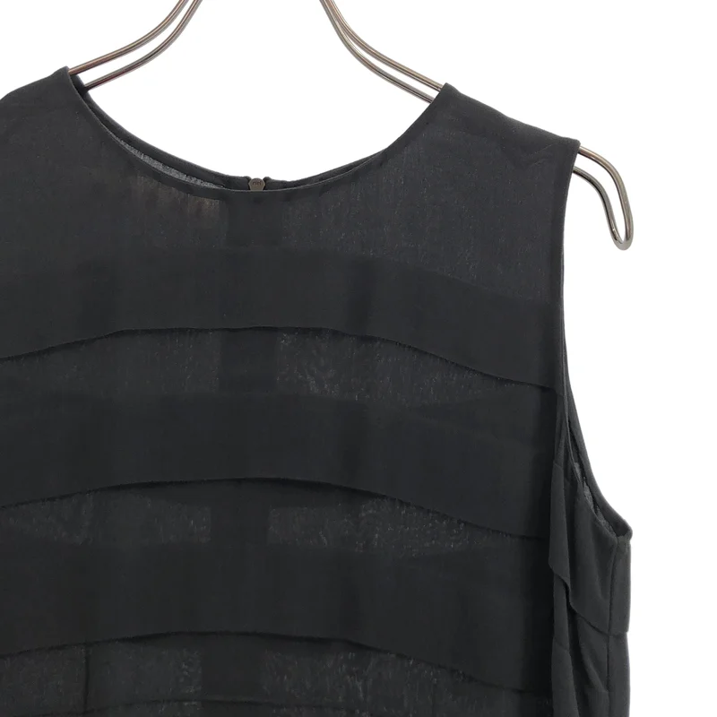 MARNI / マルニ | バックジップ ティアード ノースリーブチュニック ブラウス | 38 | レディース