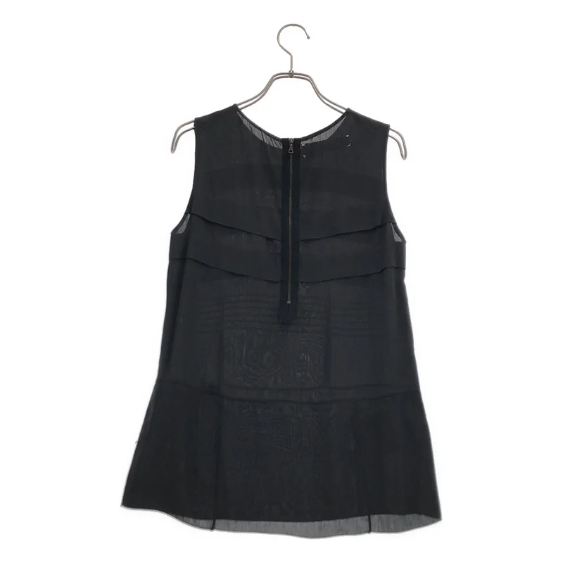 MARNI / マルニ | バックジップ ティアード ノースリーブチュニック ブラウス | 38 | レディース