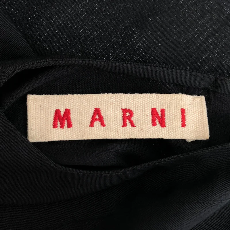 MARNI / マルニ | バックジップ ティアード ノースリーブチュニック ブラウス | 38 | レディース