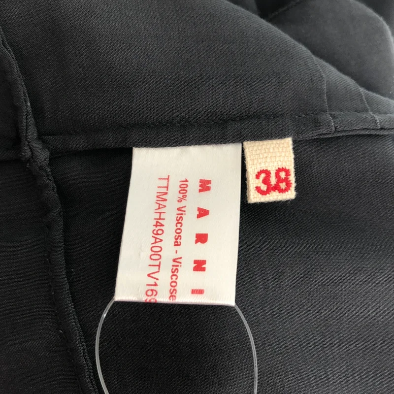 MARNI / マルニ | バックジップ ティアード ノースリーブチュニック ブラウス | 38 | レディース
