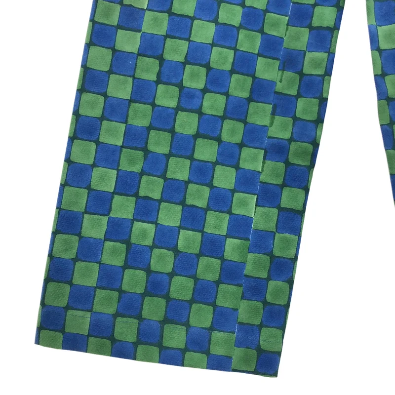 SZ Blockprints / エスゼットブロックプリント | チェック ワイドパンツ | XS | レディース