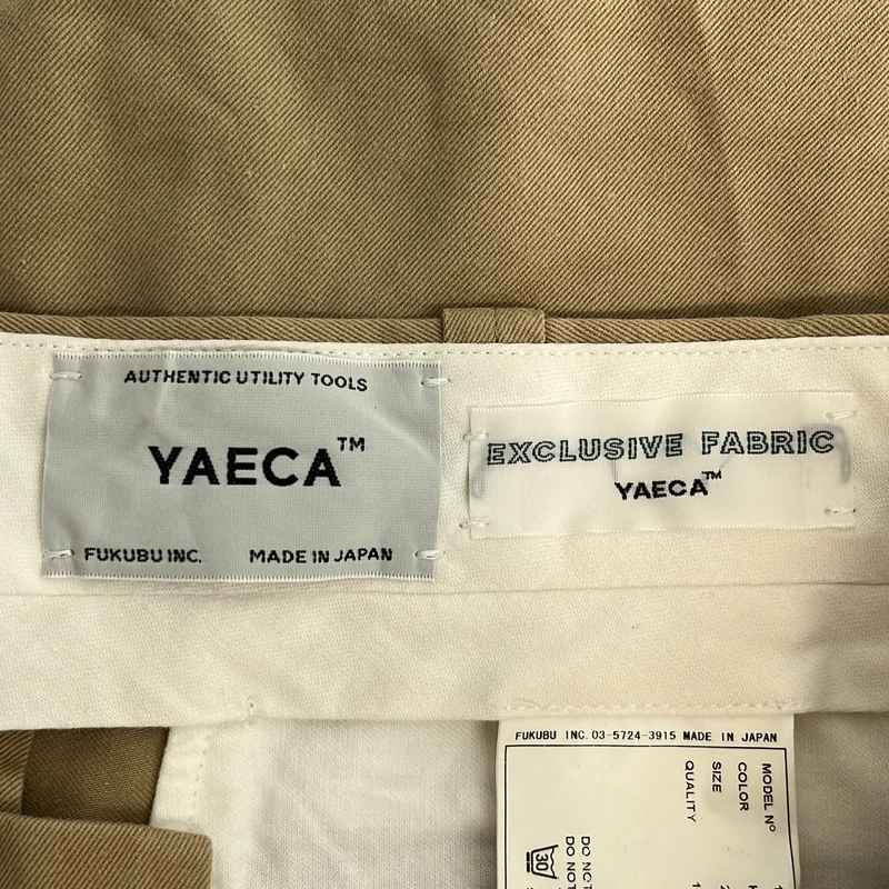 YAECA / ヤエカ | チノタックテーパードパンツ | 29 | レディース