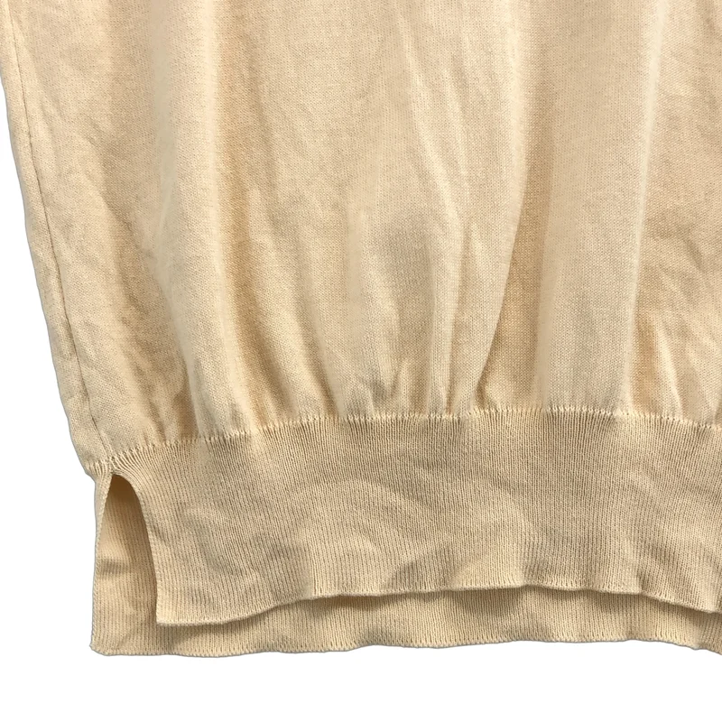 Maison Margiela / メゾンマルジェラ | ロゴ刺しゅう ショートスリーブ ニット | 1 | レディース