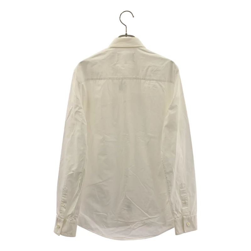 Maison Martin Margiela / メゾンマルタンマルジェラ | 2014AW | コットン ドッキング レギュラーカラー シャツ | 46 | メンズ