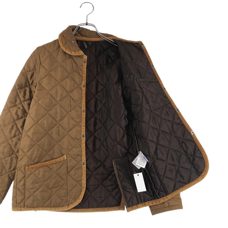 LAVENHAM / ラベンハム | ロゴボタン キルティング ジャケット | 36 | レディース