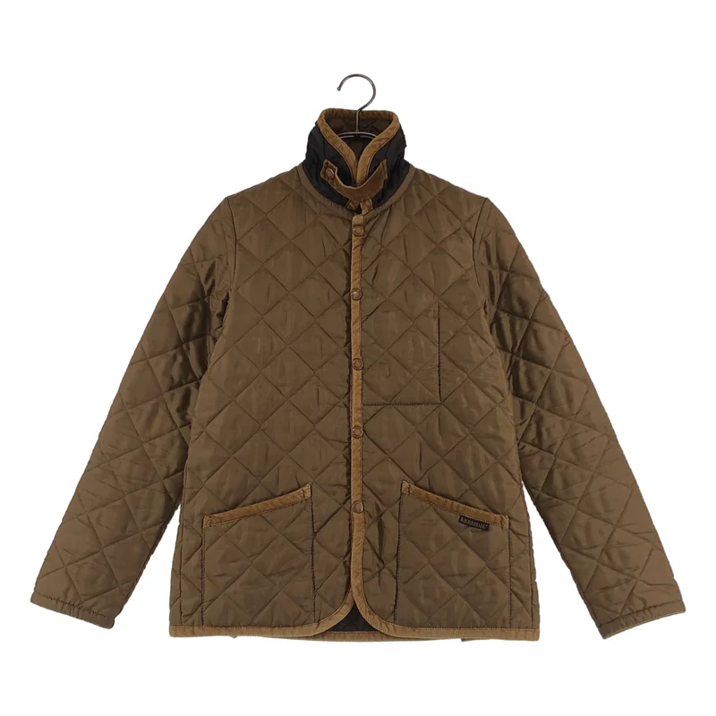 LAVENHAM / ラベンハム | ロゴボタン キルティング ジャケット | 36 | レディース