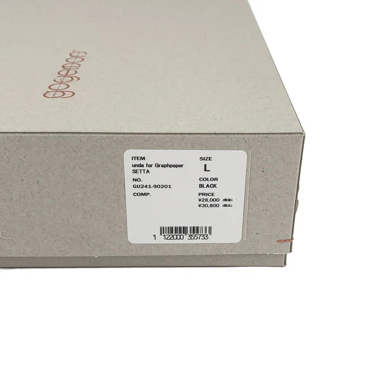 Graphpaper / グラフペーパー | 2024SS | ×Unda / SETTA サンダル GU241-90201 | L | メンズ
