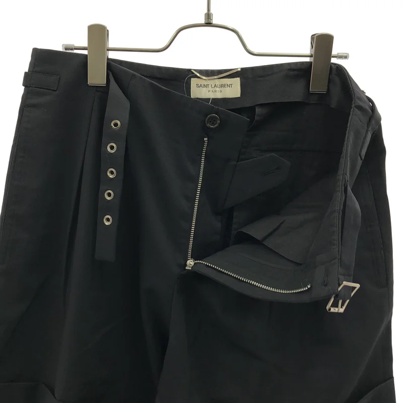 SAINT LAURENT PARIS / サンローランパリ | ダブルアジャスター ショートパンツ ショーツ | 46 | メンズ