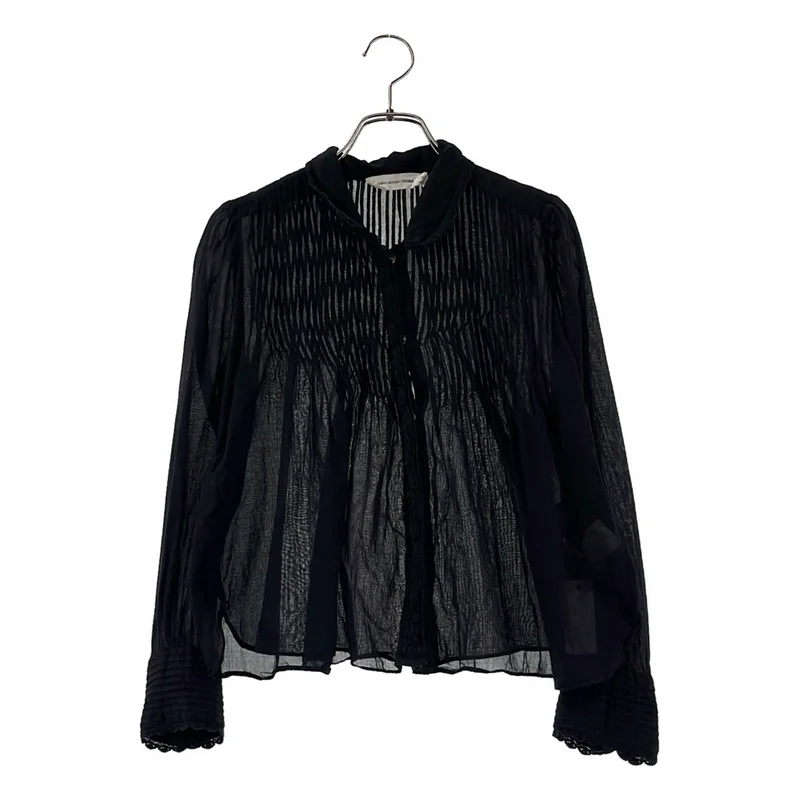 ISABEL MARANT ETOILE / イザベルマランエトワール | コットン シアー ピンタック ブラウス | 34 | レディース