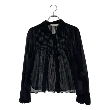 ISABEL MARANT ETOILE / イザベルマランエトワール | シルク 総柄 V 