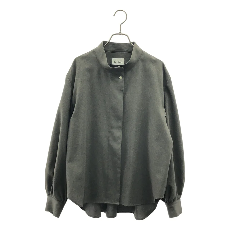 foufou / フーフー | high neck blouse / ハイネック ブラウス シャツ |
