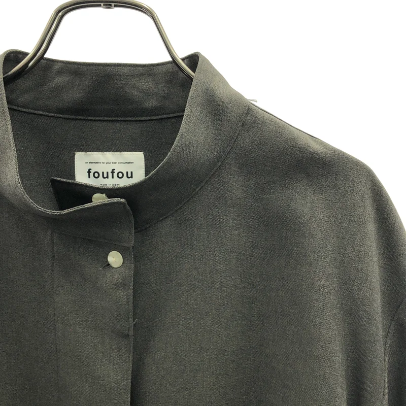 foufou / フーフー | high neck blouse / ハイネック ブラウス シャツ |