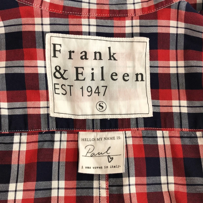 Frank&Eileen / フランクアンドアイリーン | 長袖チェックシャツ | S | メンズ
