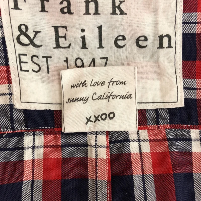 Frank&Eileen / フランクアンドアイリーン | 長袖チェックシャツ | S | メンズ