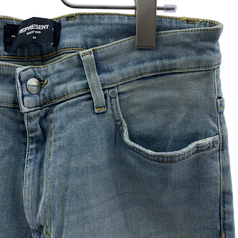 REPRESENT / リプレゼント | ESSENTIAL DENIM / エッセンシャル デニムパンツ | 32 | メンズ