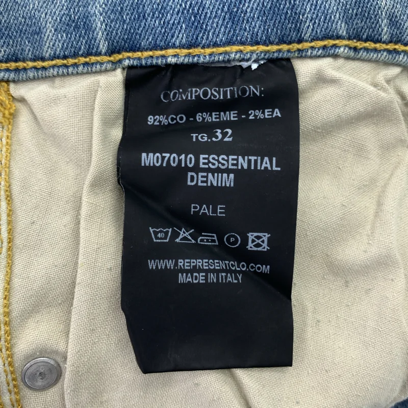 REPRESENT / リプレゼント | ESSENTIAL DENIM / エッセンシャル デニムパンツ | 32 | メンズ