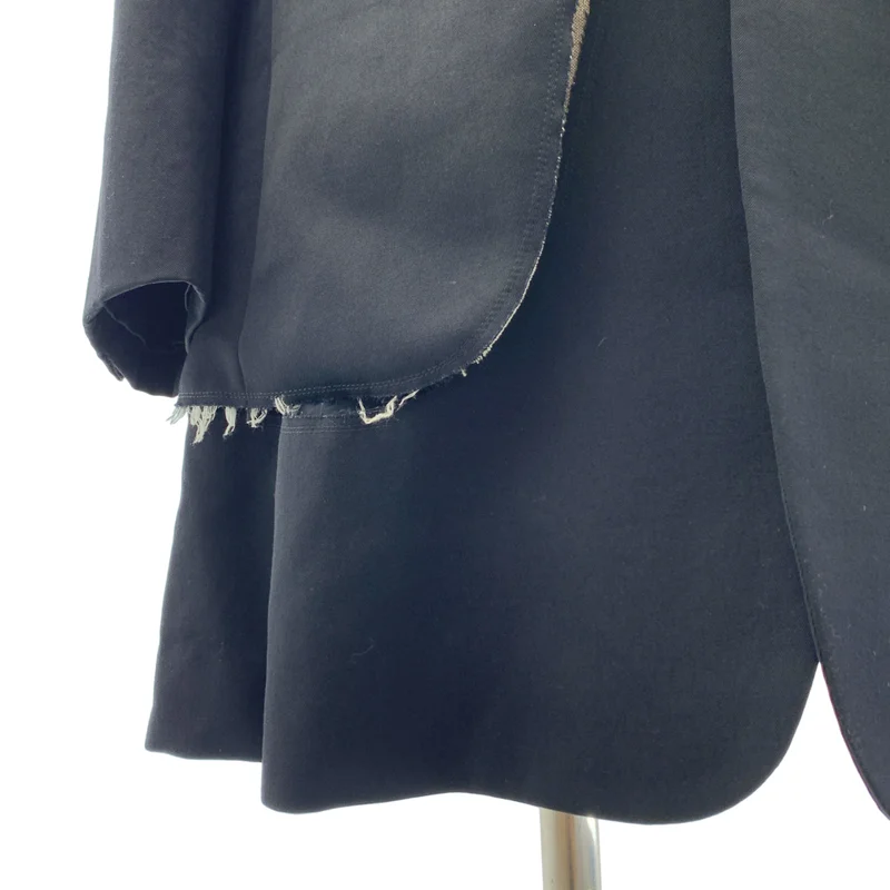 COMME des GARCONS HOMME PLUS / コムデギャルソンオムプリュス | 2023SS | 変形 ドッキング テーラードジャケット / 総裏地 | M | メンズ