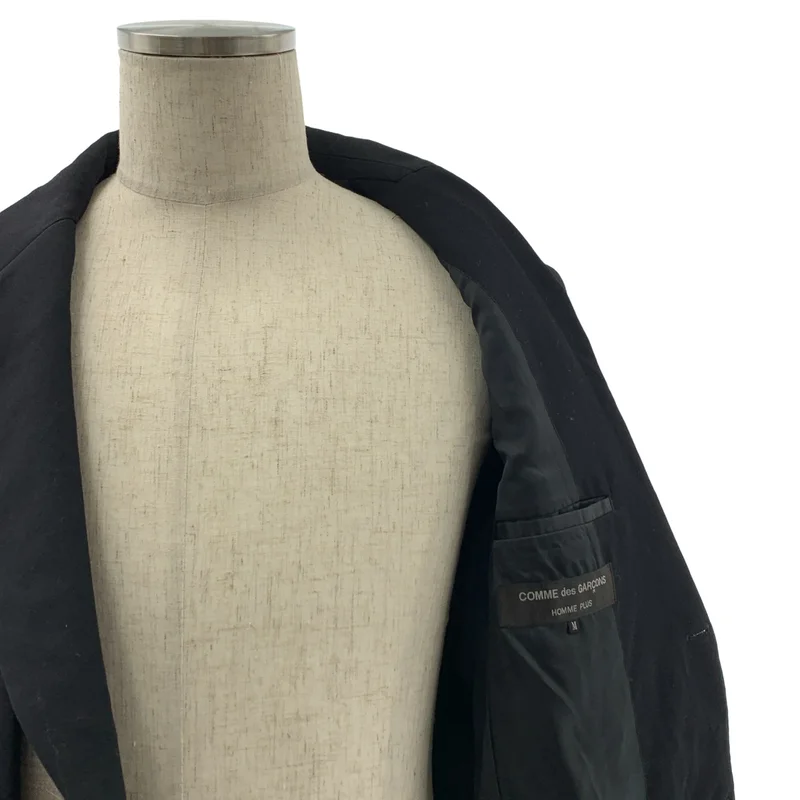 COMME des GARCONS HOMME PLUS / コムデギャルソンオムプリュス | 2023SS | 変形 ドッキング テーラードジャケット / 総裏地 | M | メンズ