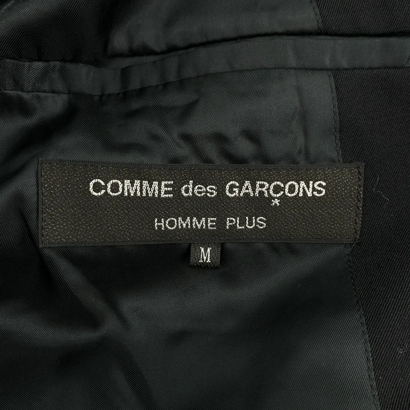 COMME des GARCONS HOMME PLUS / コムデギャルソンオムプリュス | 2023SS | 変形 ドッキング テーラードジャケット / 総裏地 | M | メンズ