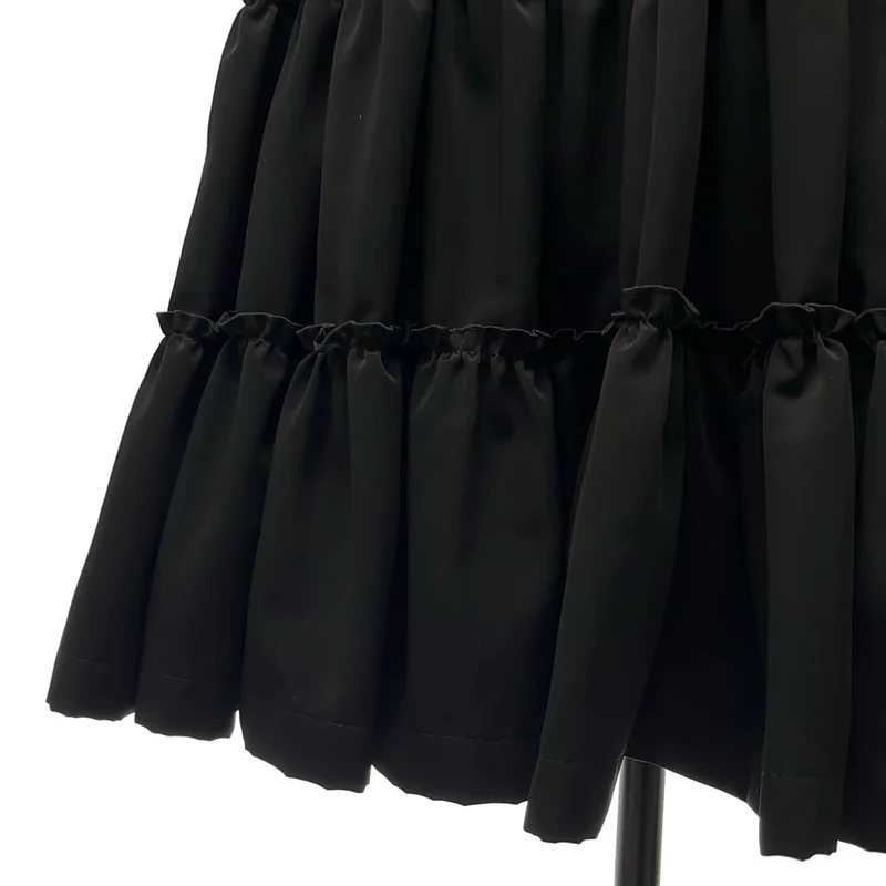 noir kei ninomiya / ノワールケイニノミヤ | 2020SS | スタッズ ハーネス ティアード ジャンパースカート | XS | レディース