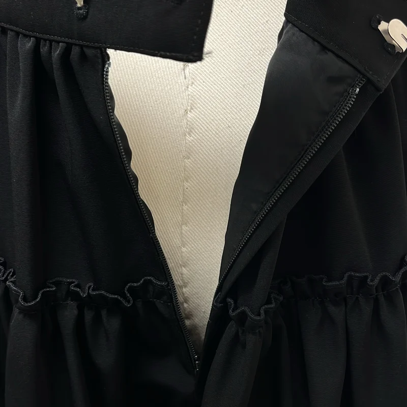 noir kei ninomiya / ノワールケイニノミヤ | 2020SS | スタッズ ハーネス ティアード ジャンパースカート | XS | レディース