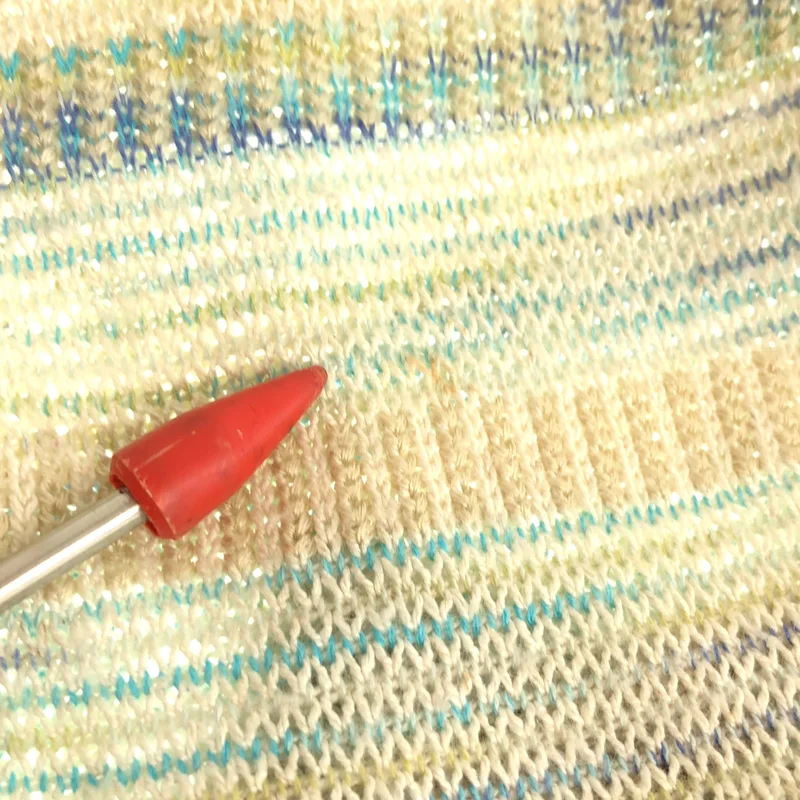 MISSONI / ミッソーニ | コットン リネン混 マルチボーダー ニットカーディガン |