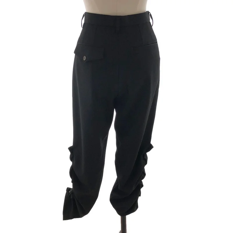 noir kei ninomiya / ノワールケイニノミヤ | 2019AW | ウール フリル テーパードパンツ | S | レディース