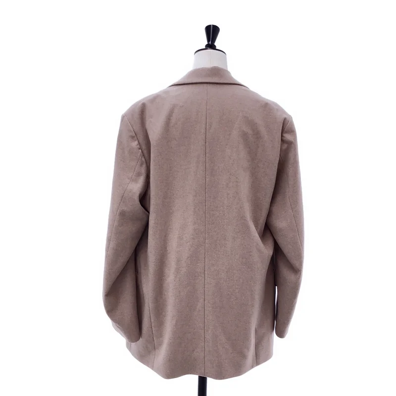 AURALEE / オーラリー | WOOL FULLING FLANNEL JACKET / シングルブレスト ジャケット / 総裏地 | 0 | レディース