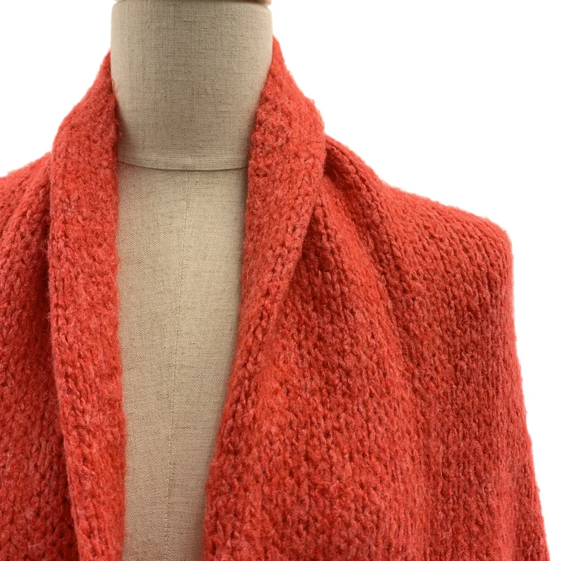 45r / フォーティファイブアール | ウール シルク ツイードガンジーCARDIGAN | 0 | レディース