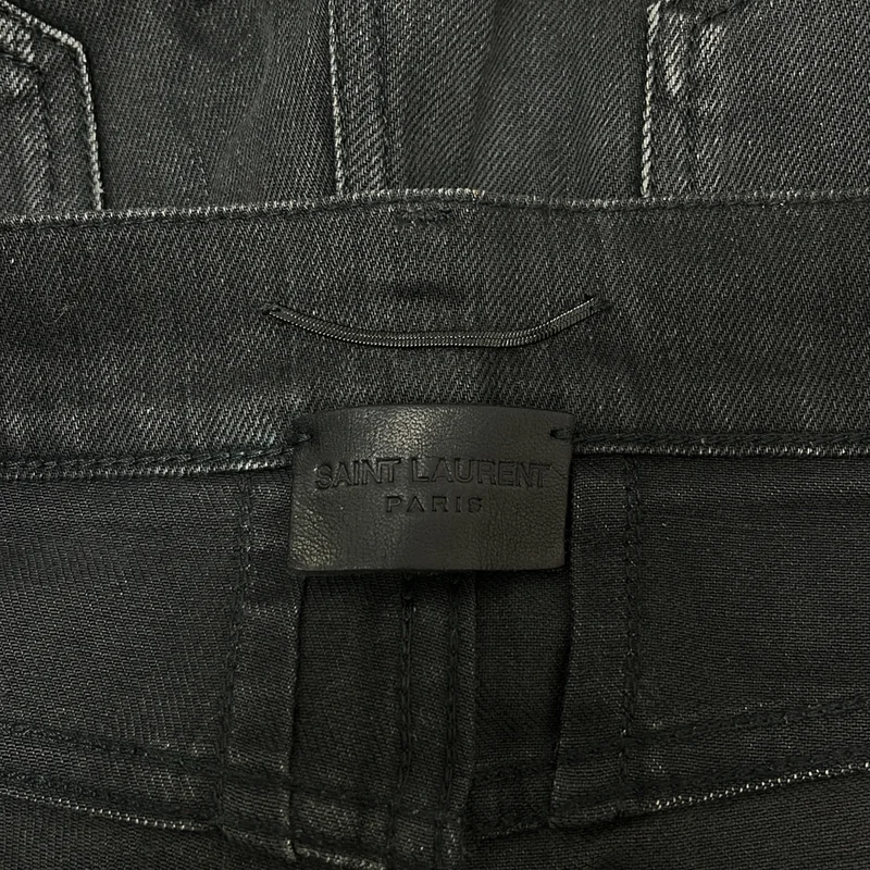SAINT LAURENT PARIS / サンローランパリ | ストレッチ スキニー デニムパンツ | 27 | メンズ