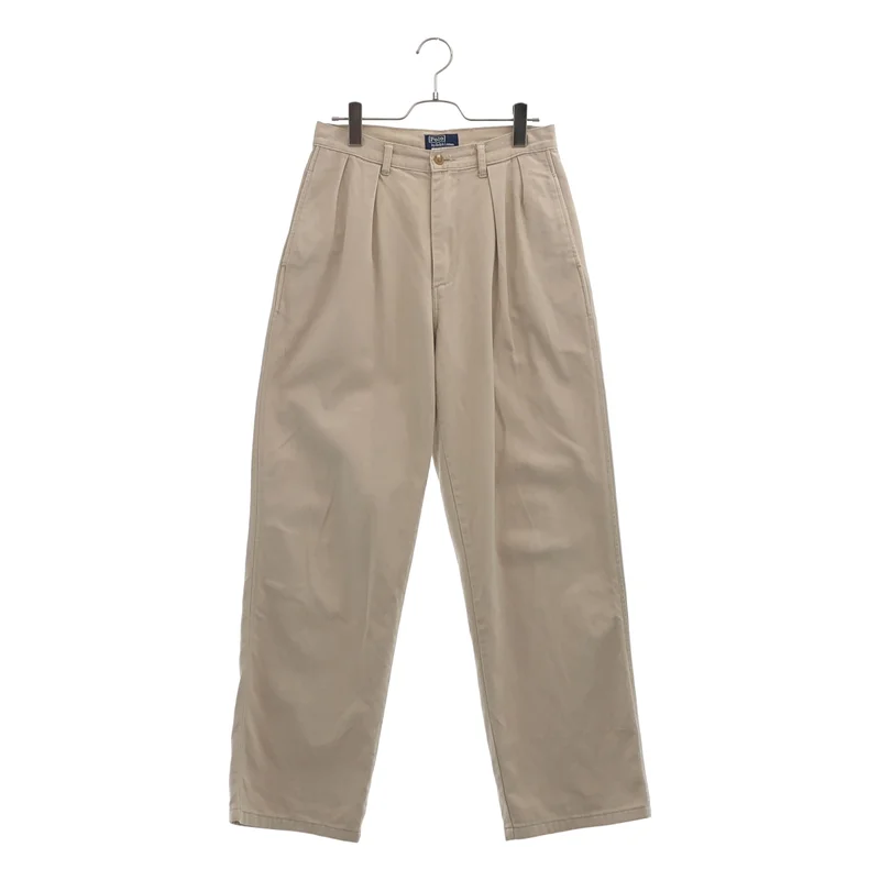 POLO BY RALPH LAUREN / ポロバイラルフローレン | Polo Chino / USA製 2タック チノ トラウザーズ パンツ |