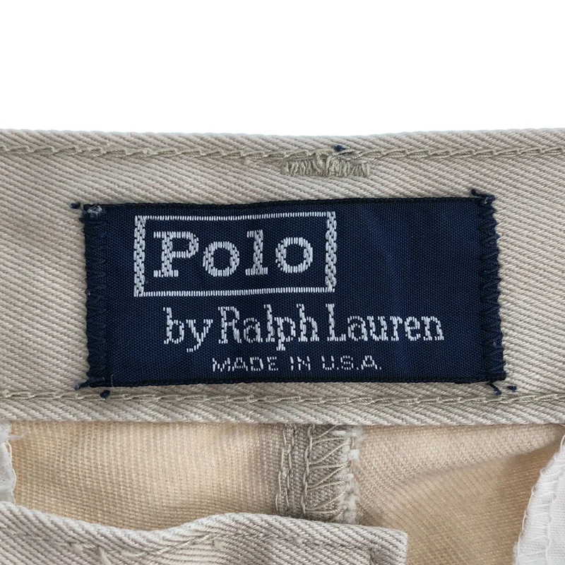 POLO BY RALPH LAUREN / ポロバイラルフローレン | Polo Chino / USA製 2タック チノ トラウザーズ パンツ |