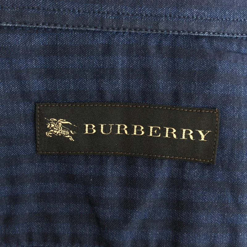 Burberry / バーバリー | コットン ストライプ シャツ | 37 | メンズ