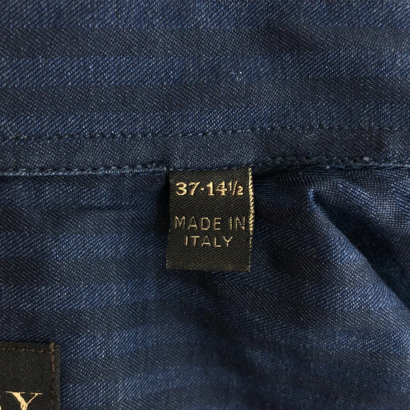 Burberry / バーバリー | コットン ストライプ シャツ | 37 | メンズ