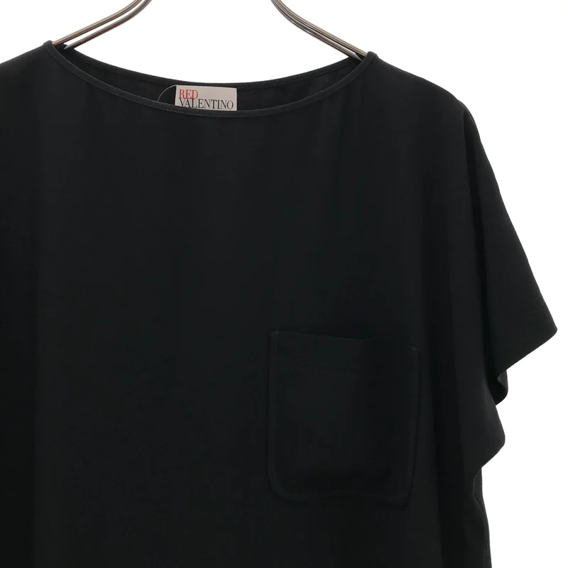 RED VALENTINO / レッドヴァレンティノ | ギャザー プルオーバーワンピース | 38 | レディース