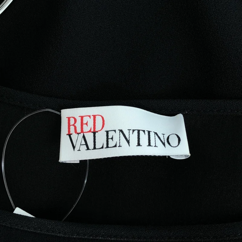 RED VALENTINO / レッドヴァレンティノ | ギャザー プルオーバーワンピース | 38 | レディース