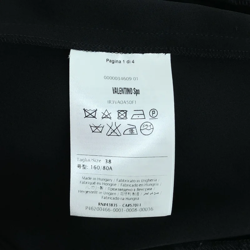 RED VALENTINO / レッドヴァレンティノ | ギャザー プルオーバーワンピース | 38 | レディース