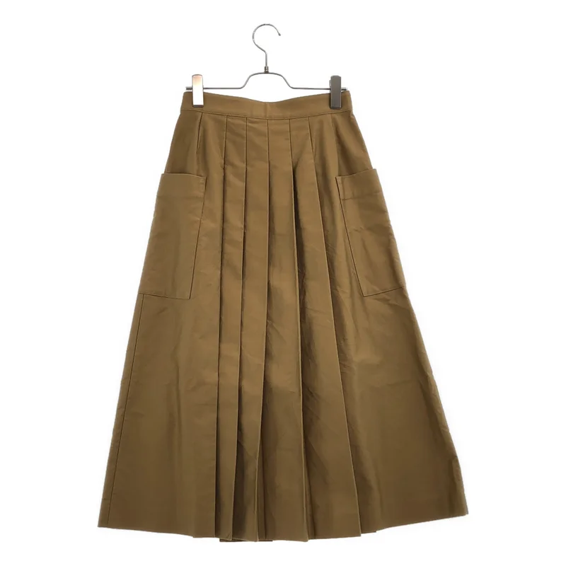 Traditional Weatherwear / トラディショナルウェザーウェア | SIDE POCKET QUILT SKIRT タックスカート | S | レディース