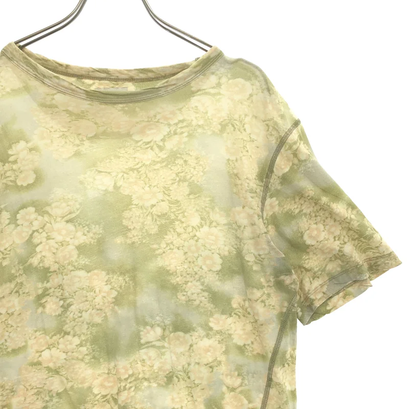DRIES VAN NOTEN / ドリスヴァンノッテン | コットン 総柄 フラワープリント Tシャツ | M | レディース