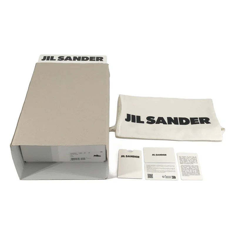 JIL SANDER / ジルサンダー | レザー スクエアトゥ ギャザー ローファー | 36 | レディース