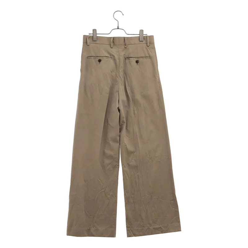MUSE de Deuxieme Classe / ミューズドゥーズィーエムクラス | 2025SS | WOOLSILK GABA PANTS 25030500408010 | 36 | レディース