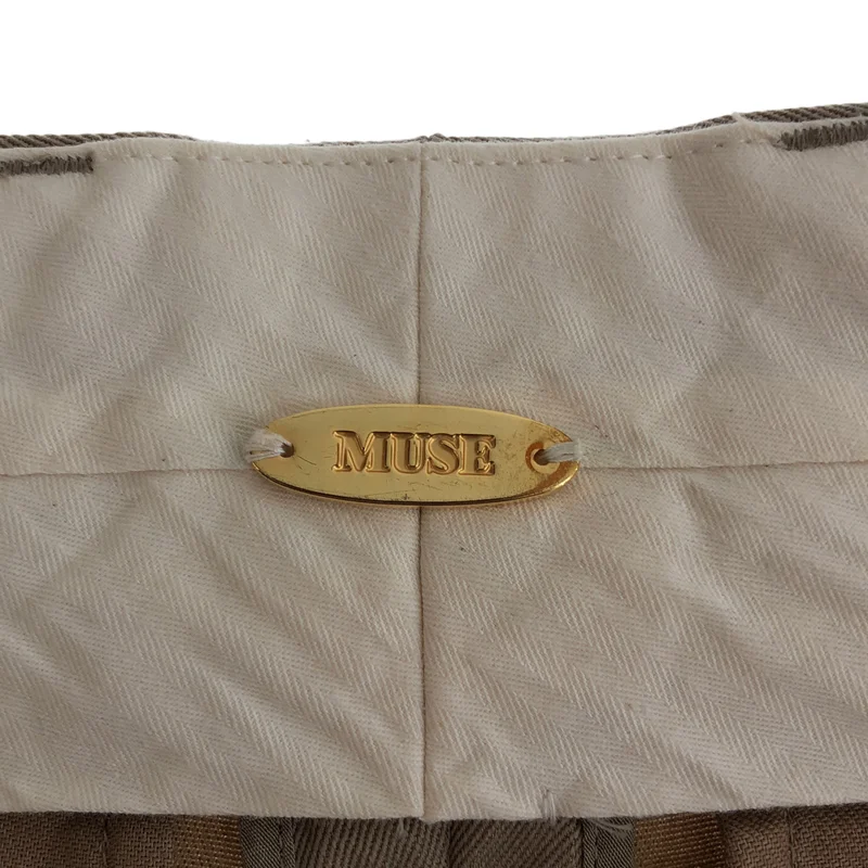 MUSE de Deuxieme Classe / ミューズドゥーズィーエムクラス | 2025SS | WOOLSILK GABA PANTS 25030500408010 | 36 | レディース