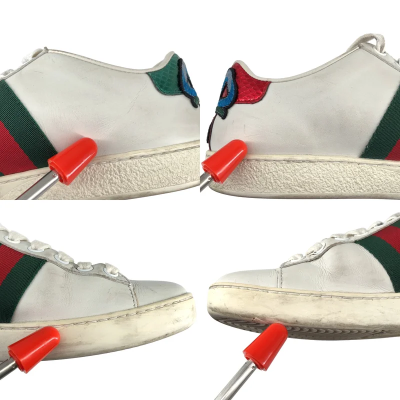 GUCCI / グッチ | Ace Floral Embroidery Sneakers レザー スニーカー | 34 1/2 | レディース