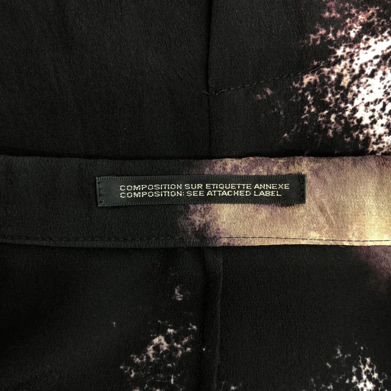 YOHJI YAMAMOTO POUR HOMME / ヨウジヤマモトプールオム | 2025SS | COLOR SCHEME PRINT JACKET / シルク カラースキーム プリント ロングテーラードジャケット | 2 | メンズ