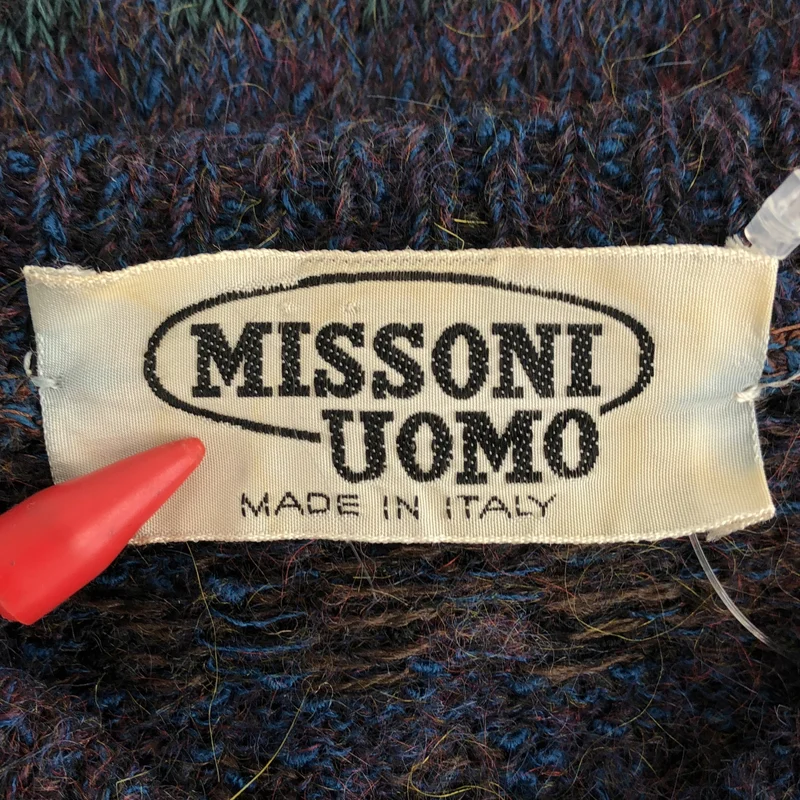 MISSONI / ミッソーニ | ウール チェック Vネックニット |