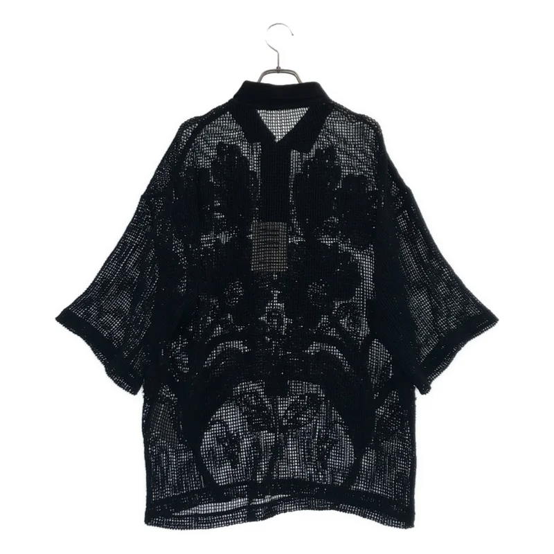 TAAKK / ターク | 2025SS | MESH EMBROIDERY POLO SHIRT メッシュ ポロシャツ | 4 | メンズ